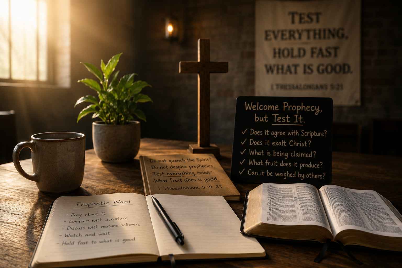 Welcome Prophecy, But Test It